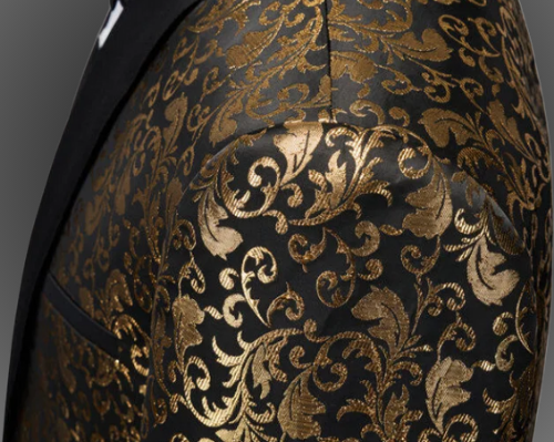Imperial Gold™ Regal Jacquard Suit