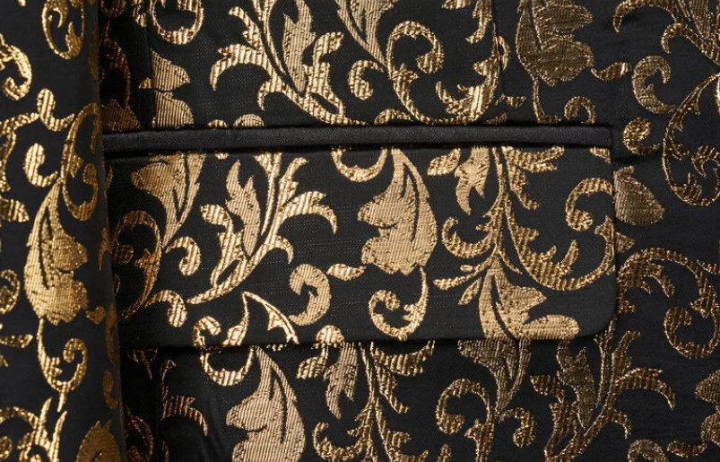 Imperial Gold™ Regal Jacquard Suit