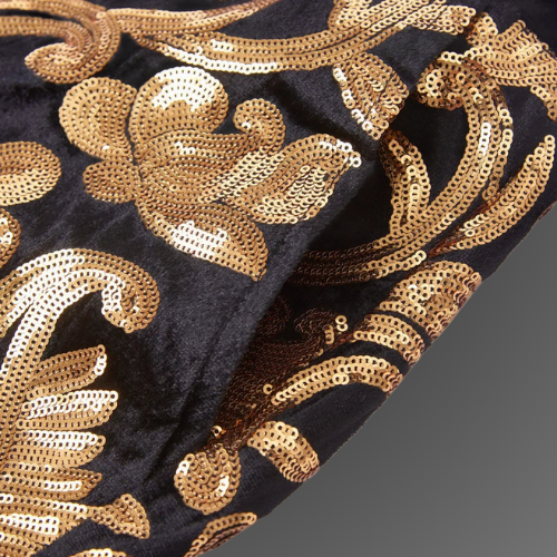 Gold Velvet Royal Suit