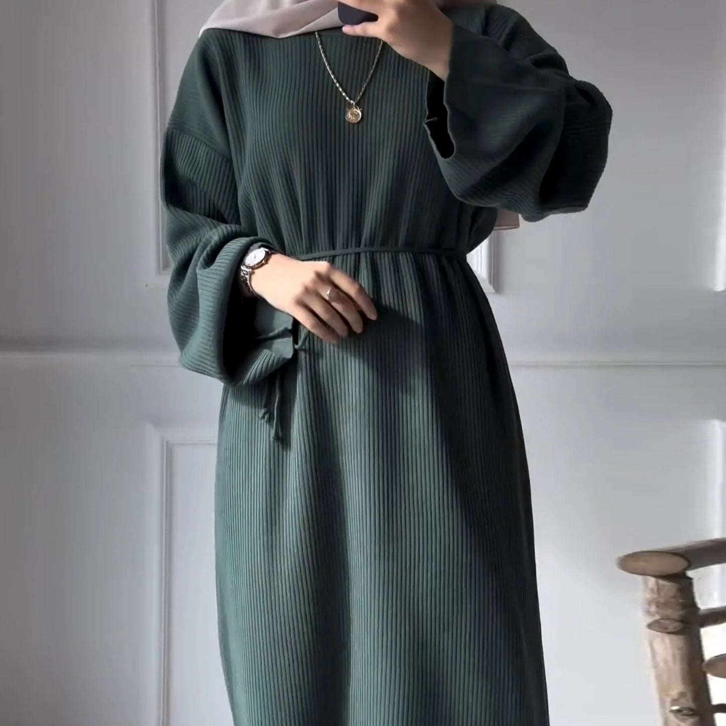 Winter Luxe Knitted Abaya™