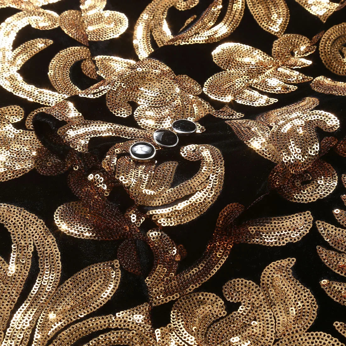 Gold Velvet Royal Suit