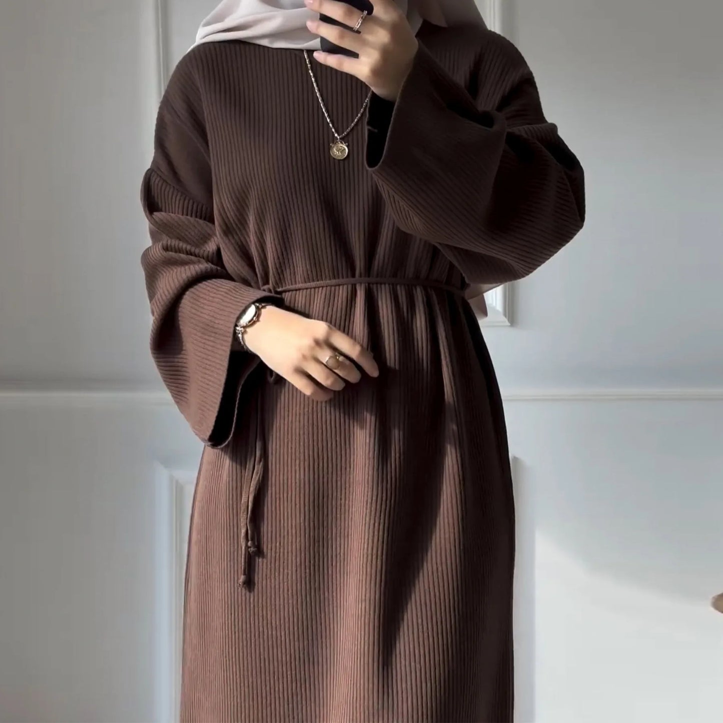 Winter Luxe Knitted Abaya™