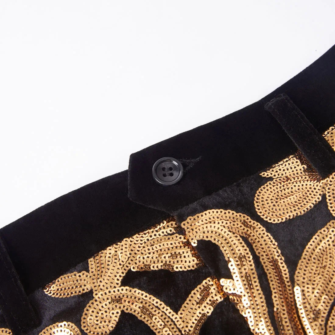 Gold Velvet Royal Suit